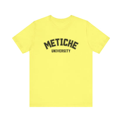 Metiche University Shirt | Funny Latina Graphic Tee