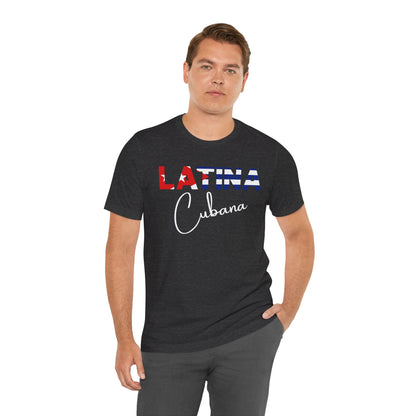 Latina Cubana Shirt | Cuba Latina Pride Graphic Tee for Women