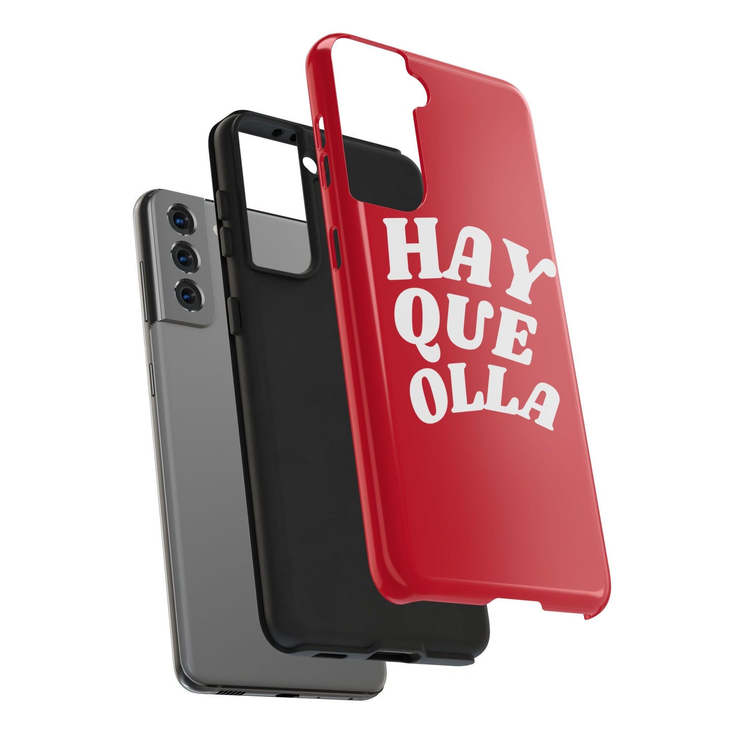 Hay Que Olla Tough iPhone Case | Funny Spanish Saying Protective Cover
