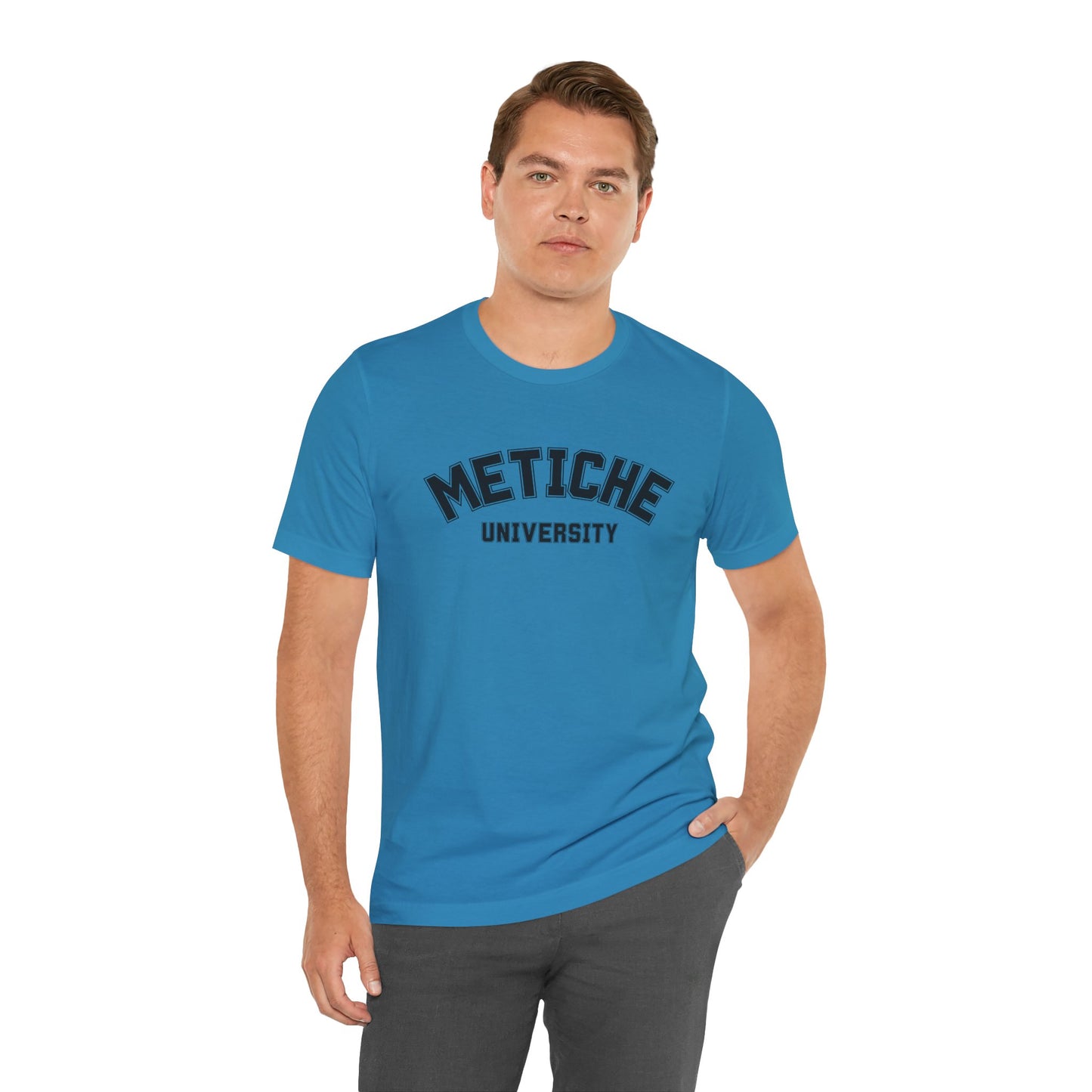 Metiche University Shirt | Funny Latina Graphic Tee