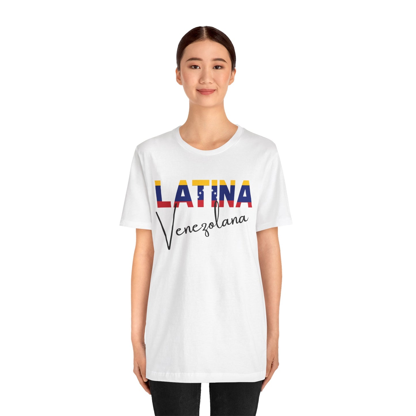 Latina Venezolana, Shirt – Venezuela Latina Pride Graphic Tee for Women
