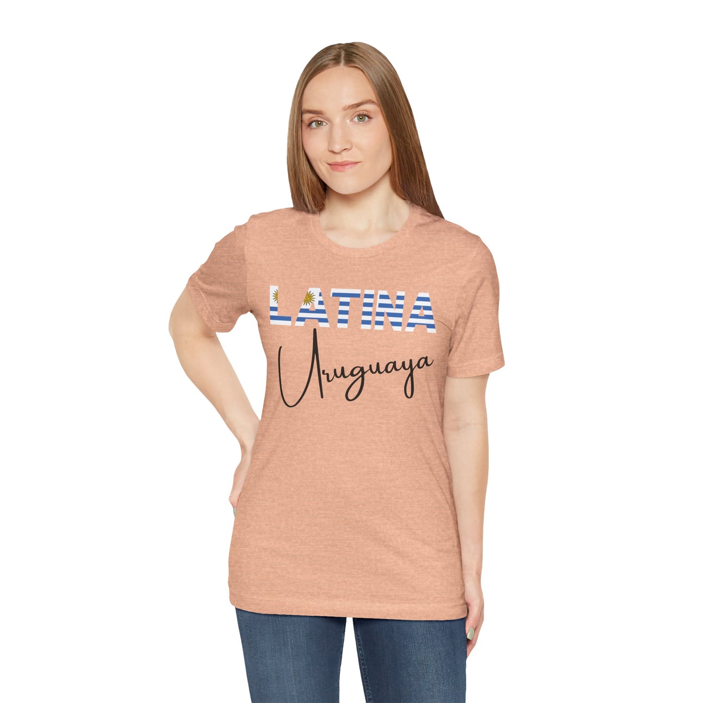 Latina Uruguaya, Shirt – Uruguay Latina Pride Graphic Tee for Women