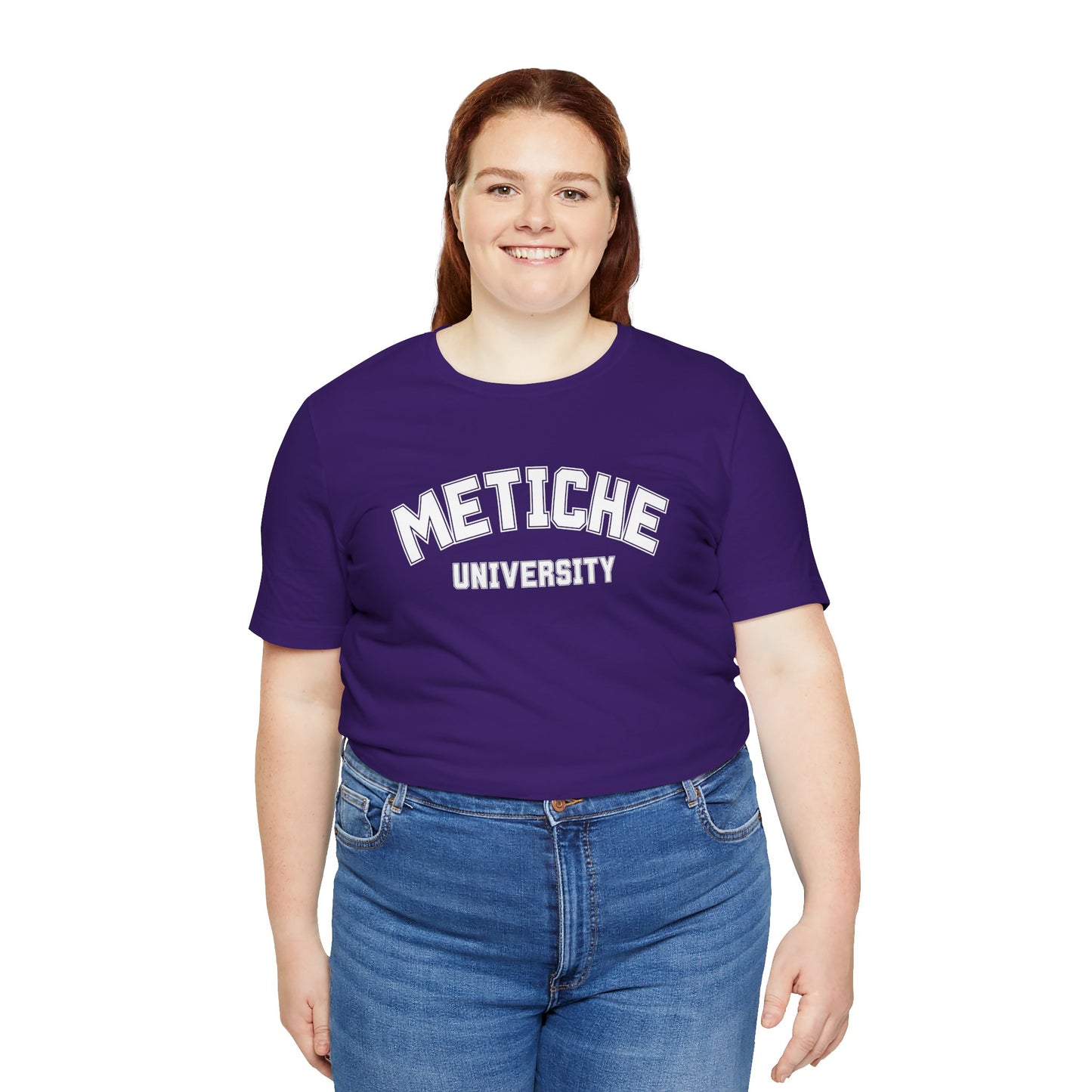 Metiche University Shirt | Funny Latina Graphic Tee