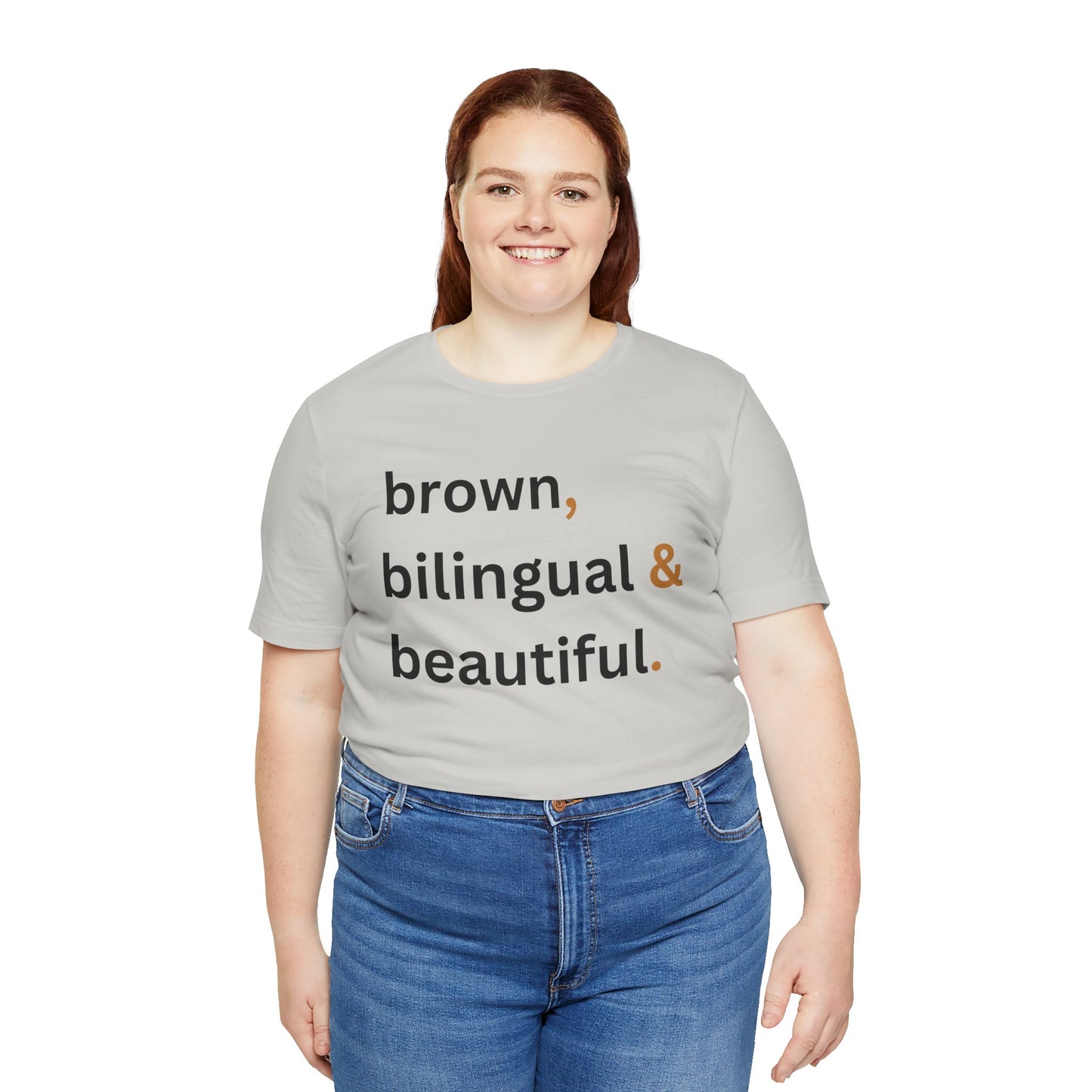 Brown, Bilingual and Beautiful Shirt | Latina Empowerment Pride Tee