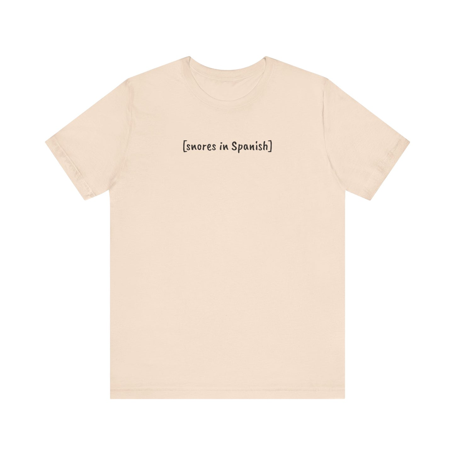[snores in Spanish], Shirt