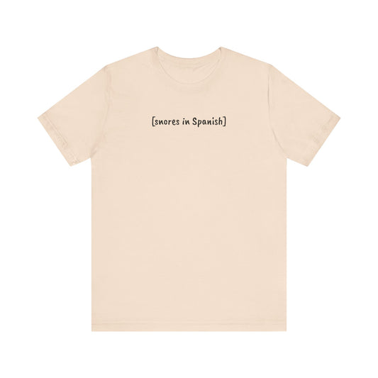 [snores in Spanish], Shirt