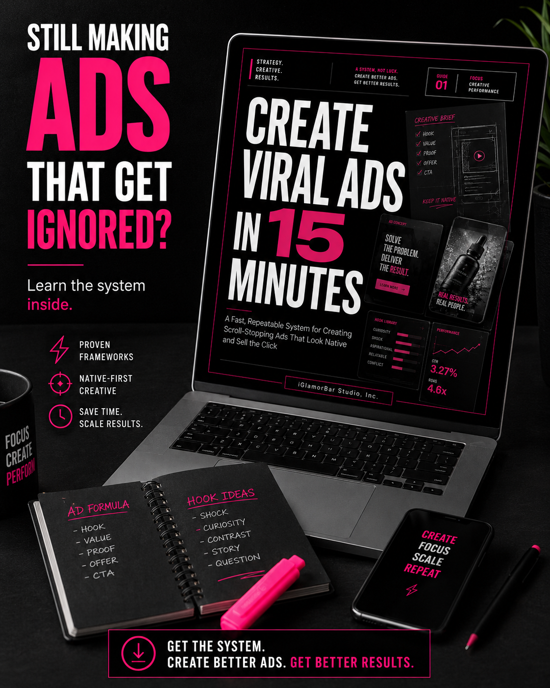 Create Viral Ads in 15 minutes