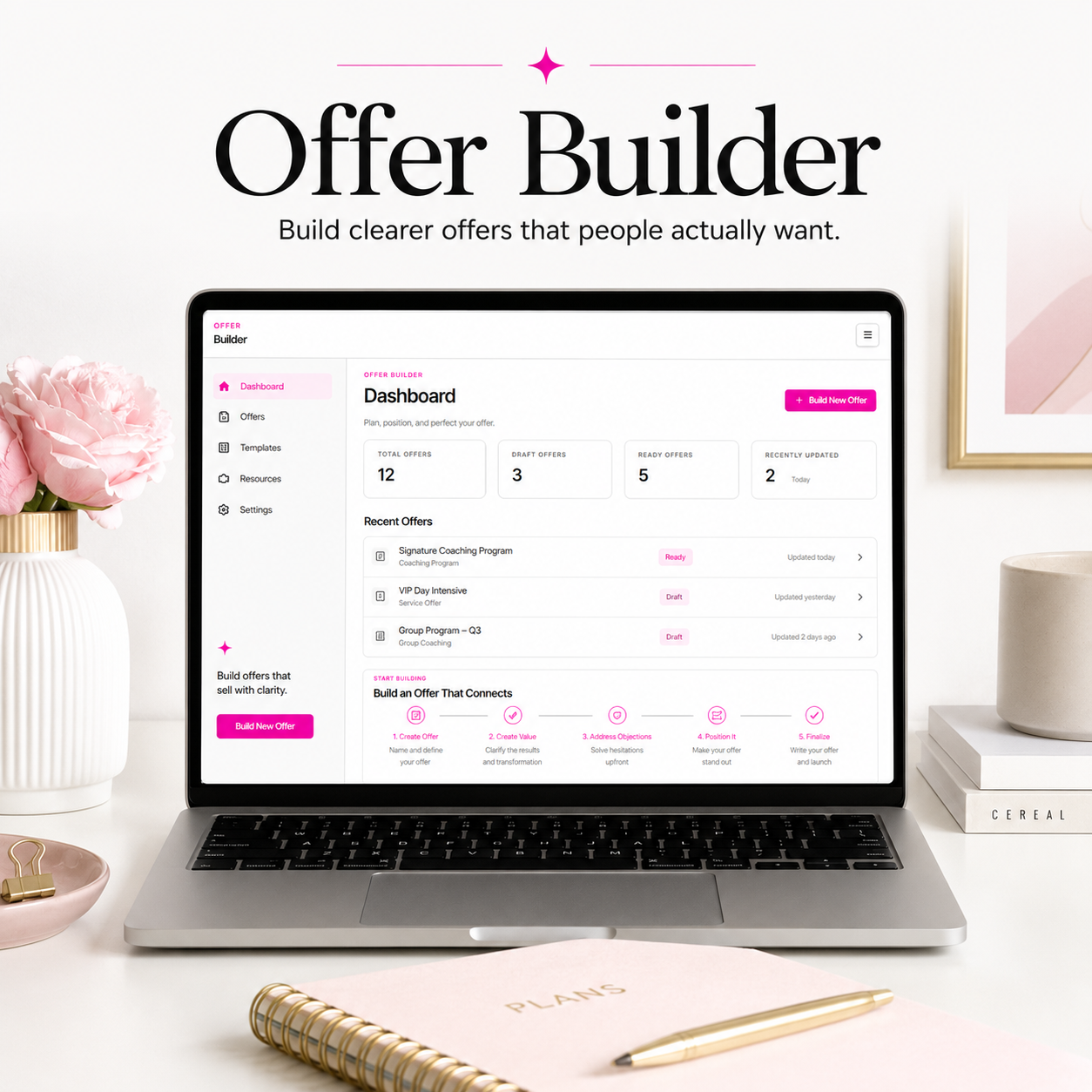 Offer Builder Clarity Engine App