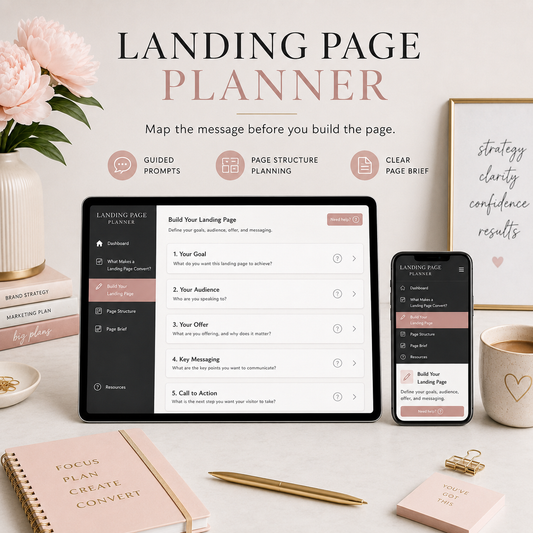 Landing Page Planner
