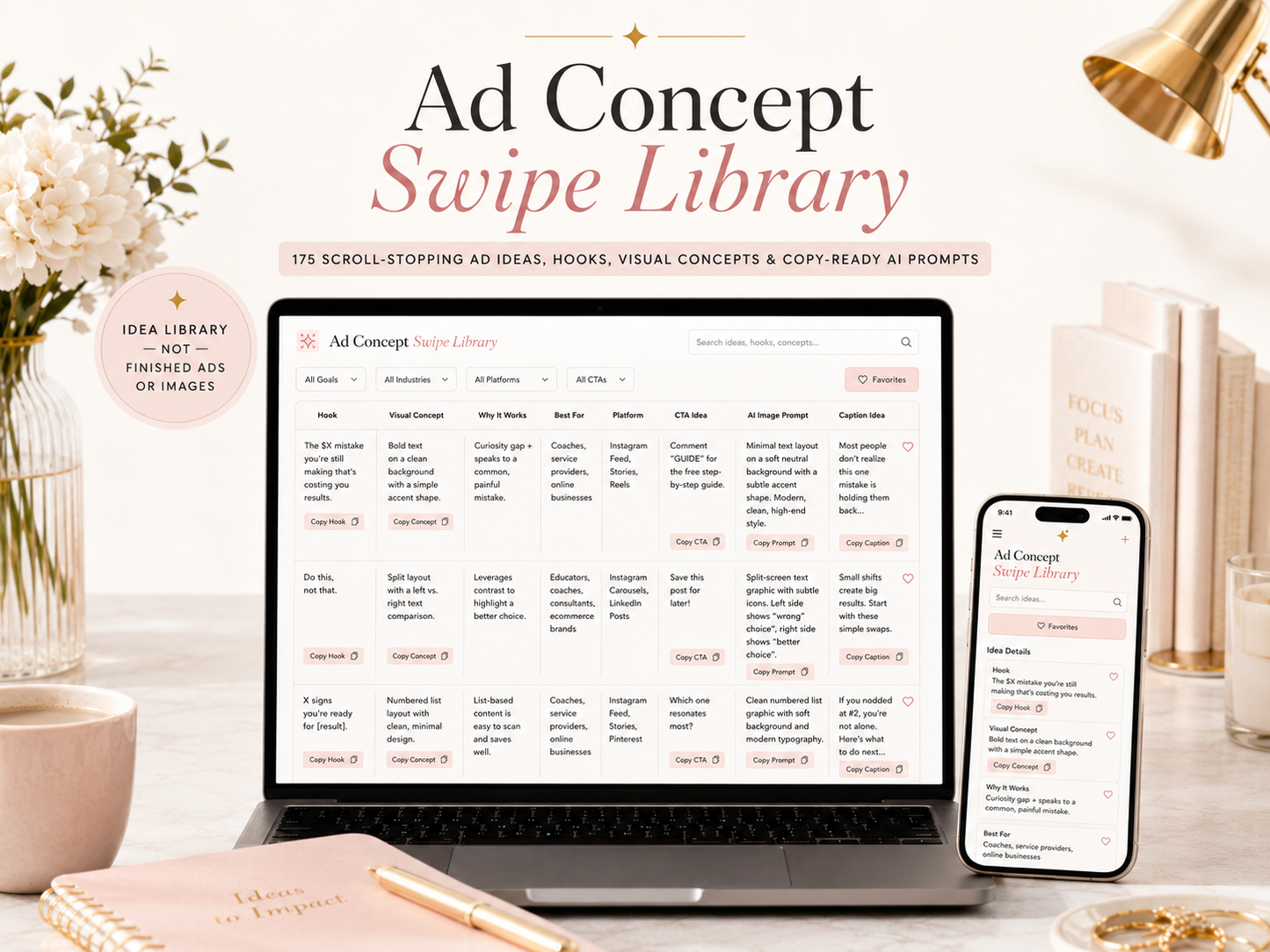 Ad Concept Swipe Library