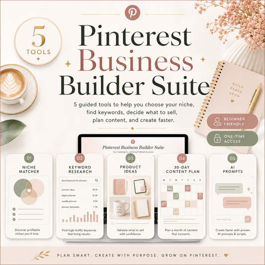 Pinterest Business Builder App Suite