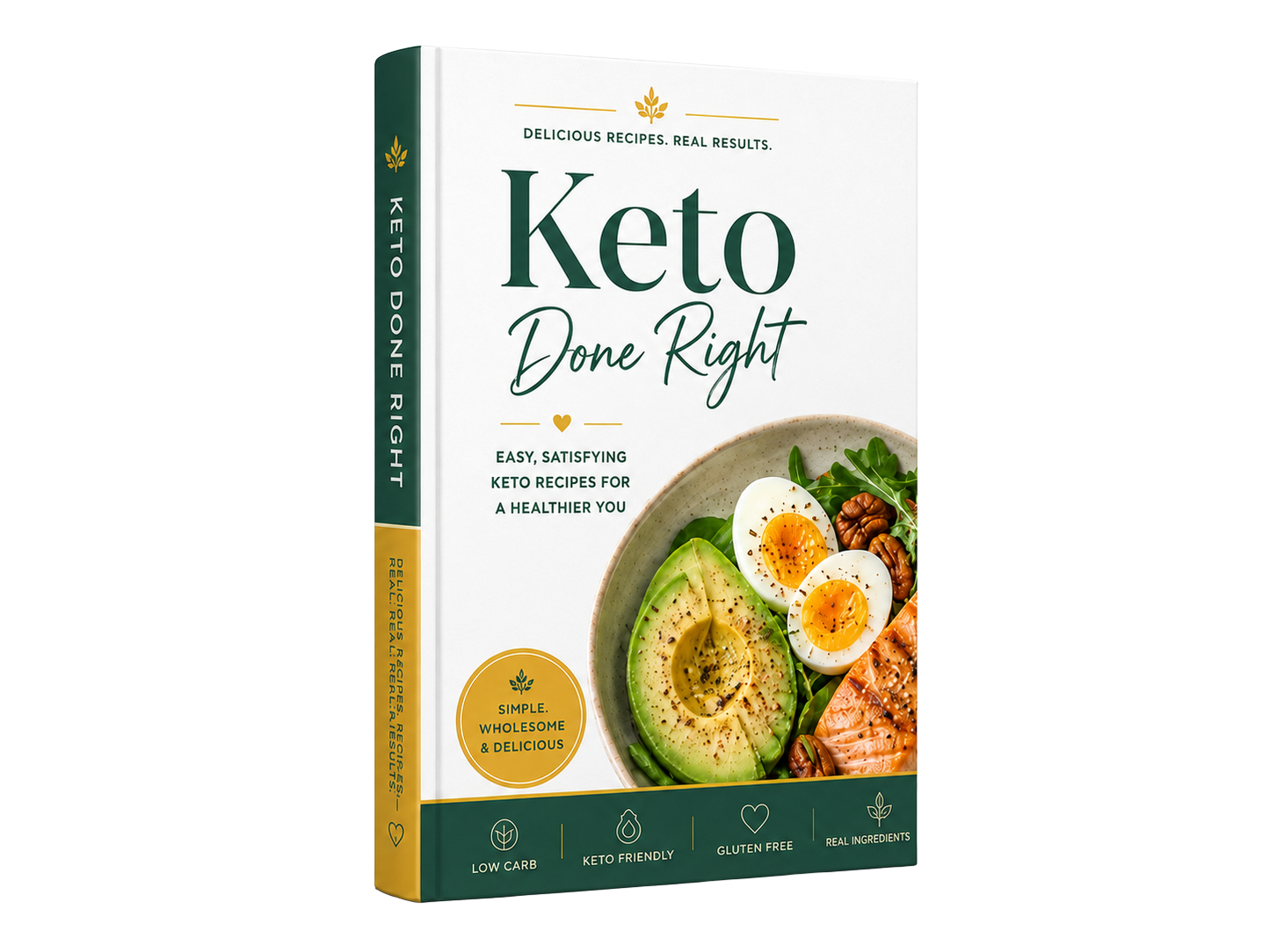 Keto Done Right™ Digital Recipe eBook