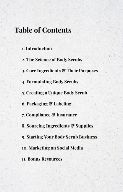The Complete Guide To Body Scrubs