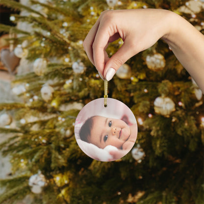 Custom Photo Glass Ornaments