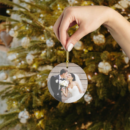 Custom Photo Glass Ornaments