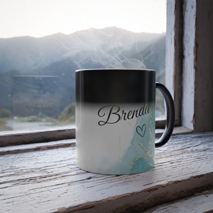 Custom Name & Photo Thermal Morphing Mug 11oz