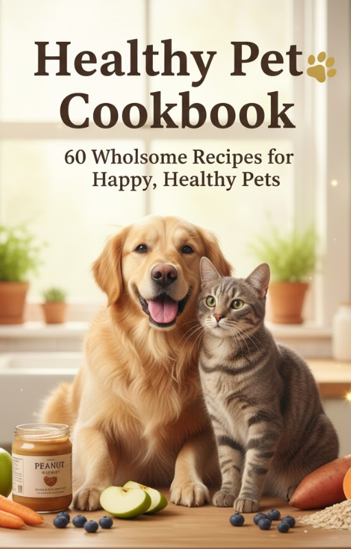 Healthy Pet Cookbook eBook: 60 Wholesome Recipes for Happy, Healthy Dogs and Cats