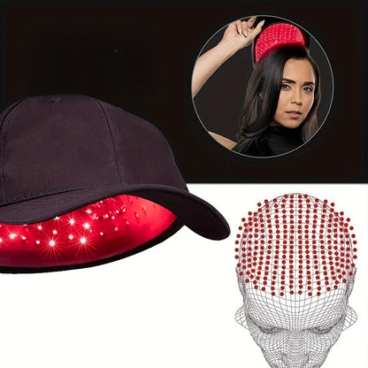 InfraGlow™ 96-LED Red Light Therapy Hair Growth Cap