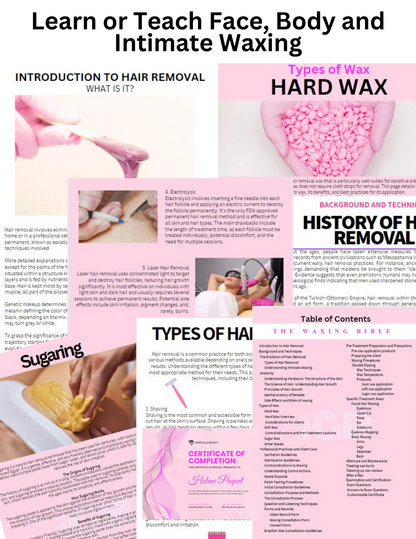 The Waxing Bible + 10 Minute Wax Pro System