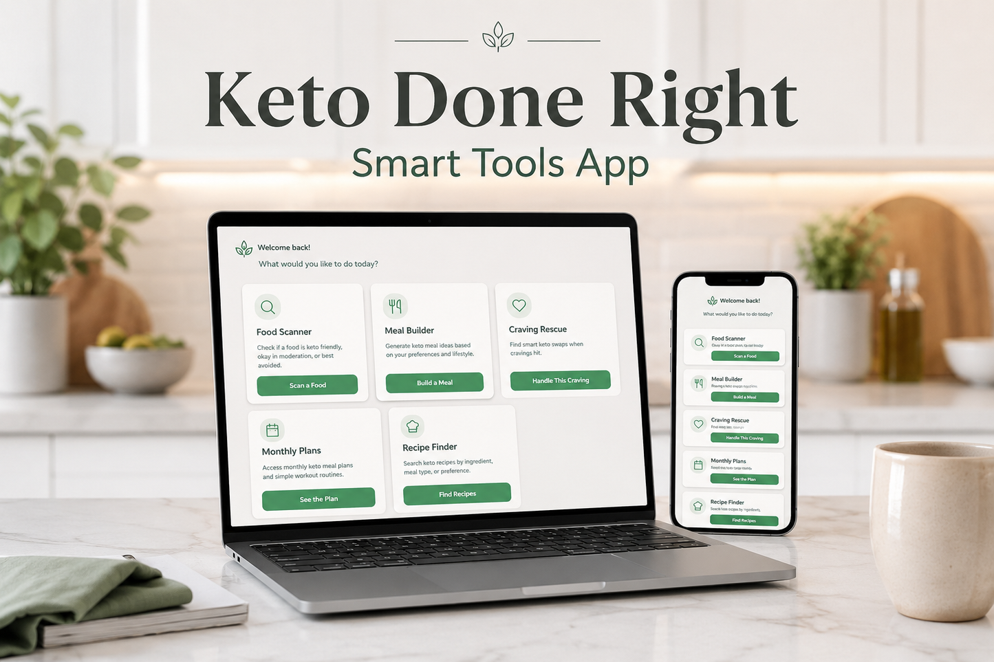 Keto Done Right Membership App