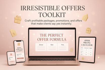Irresistible Offers Toolkit for Beauty Professionals, eBook