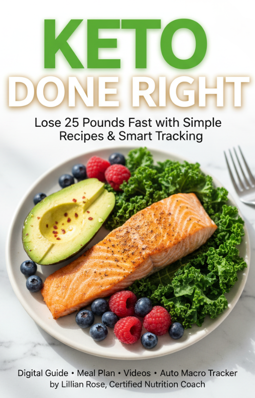 Keto Done Right digital bundle cover
