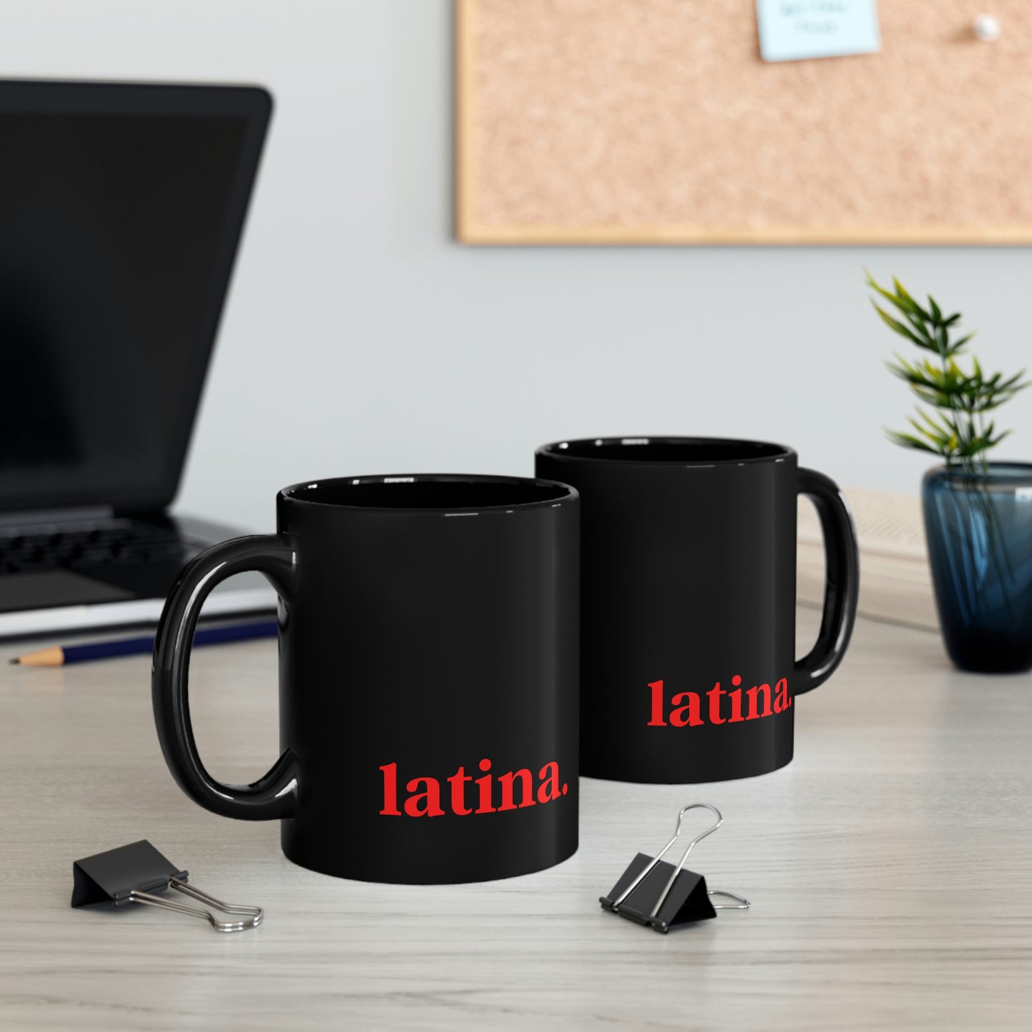 Latina Period, 11oz Black Mug