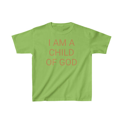 I Am A Child Of God, Kids Tee