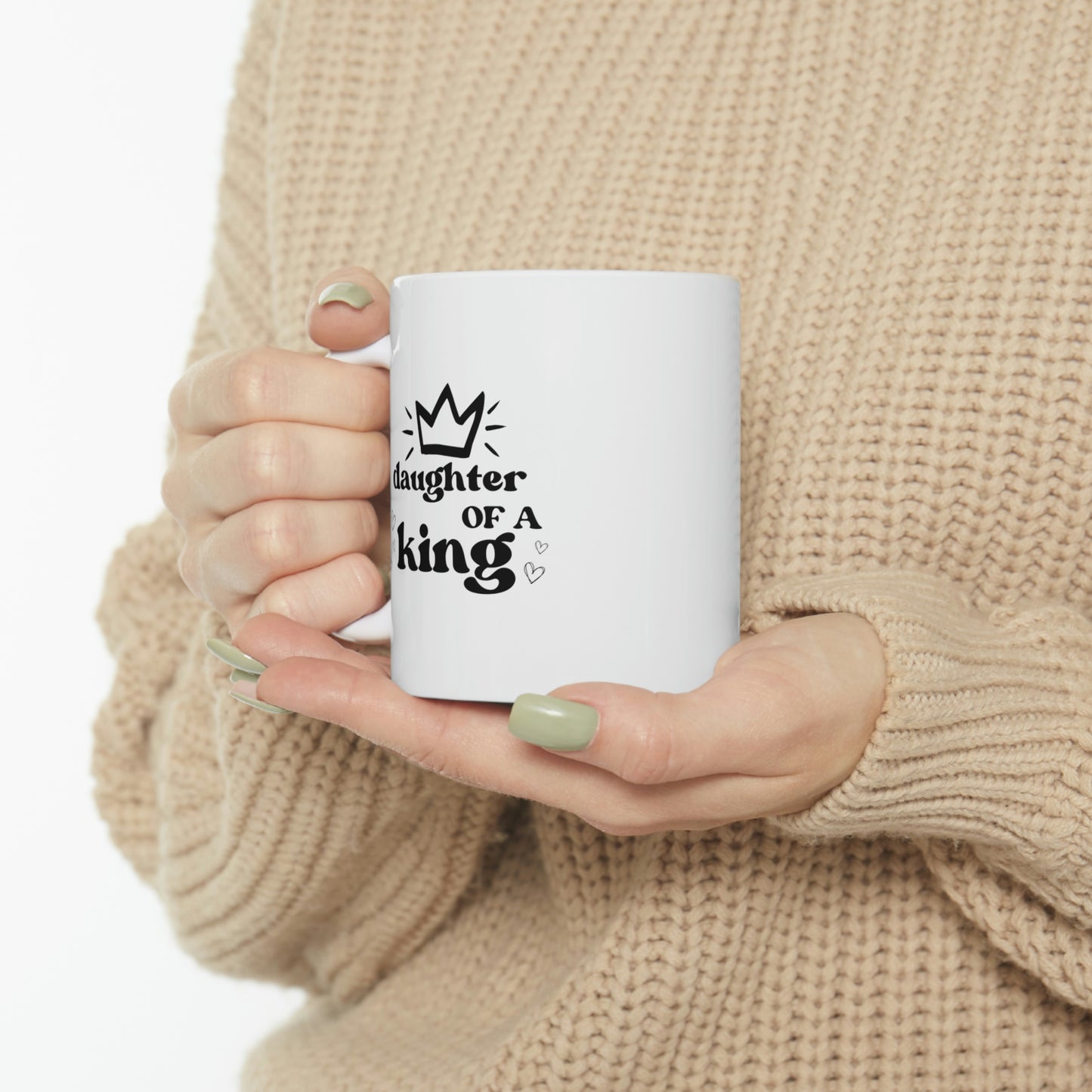 Daughter of a King, Ceramic Mug 11oz