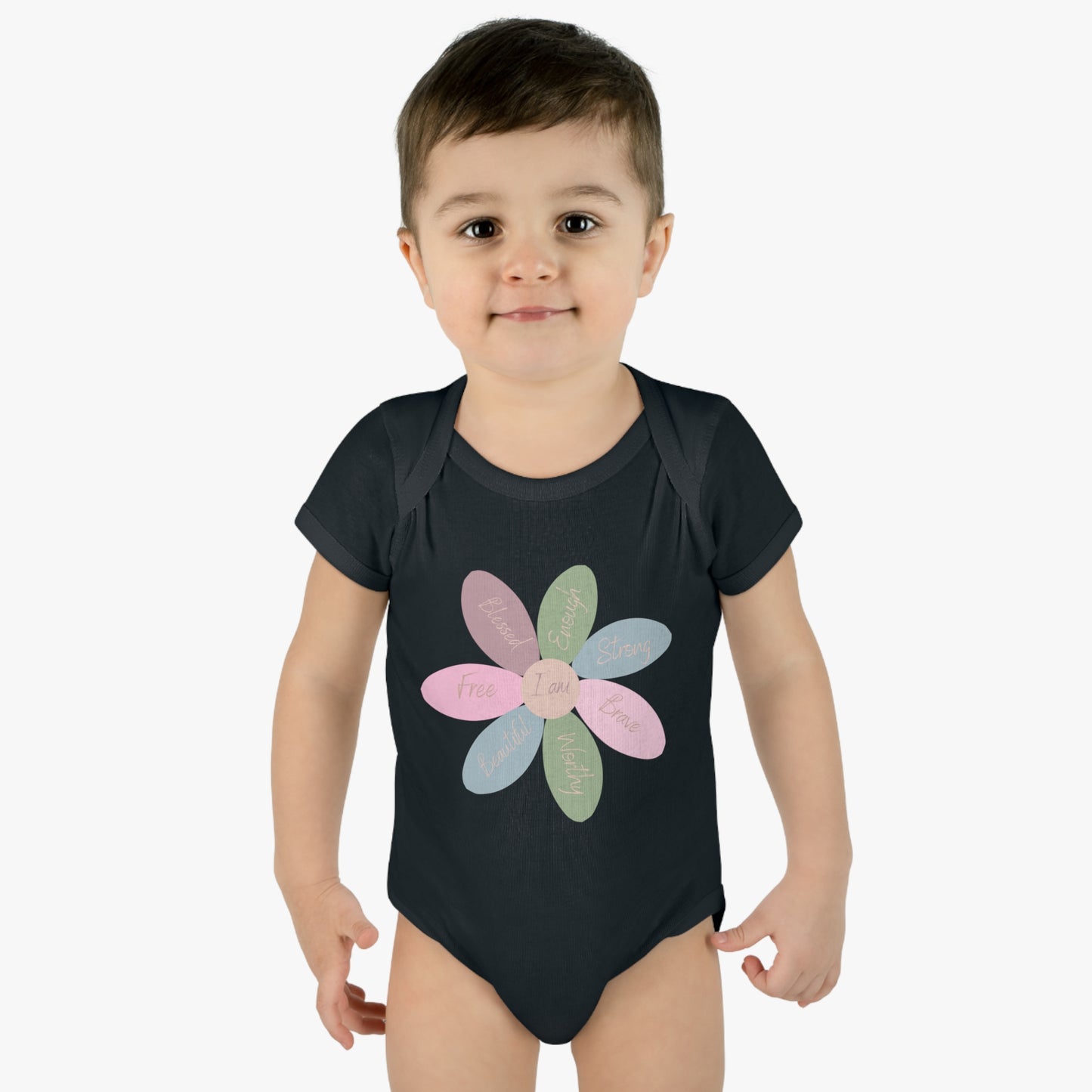 I Am, Infant Baby Rib Bodysuit