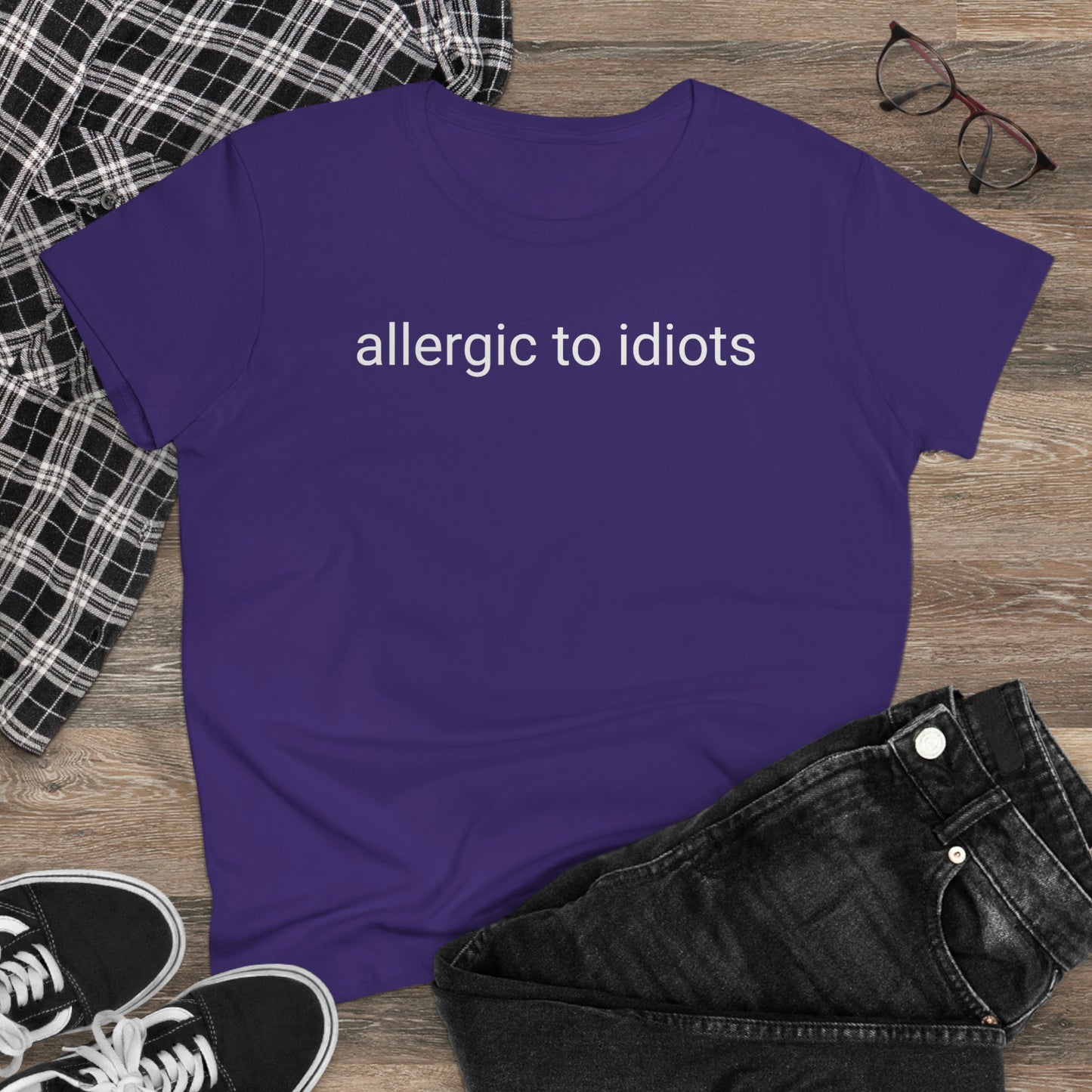 Allergic To Idiots, Tshirt