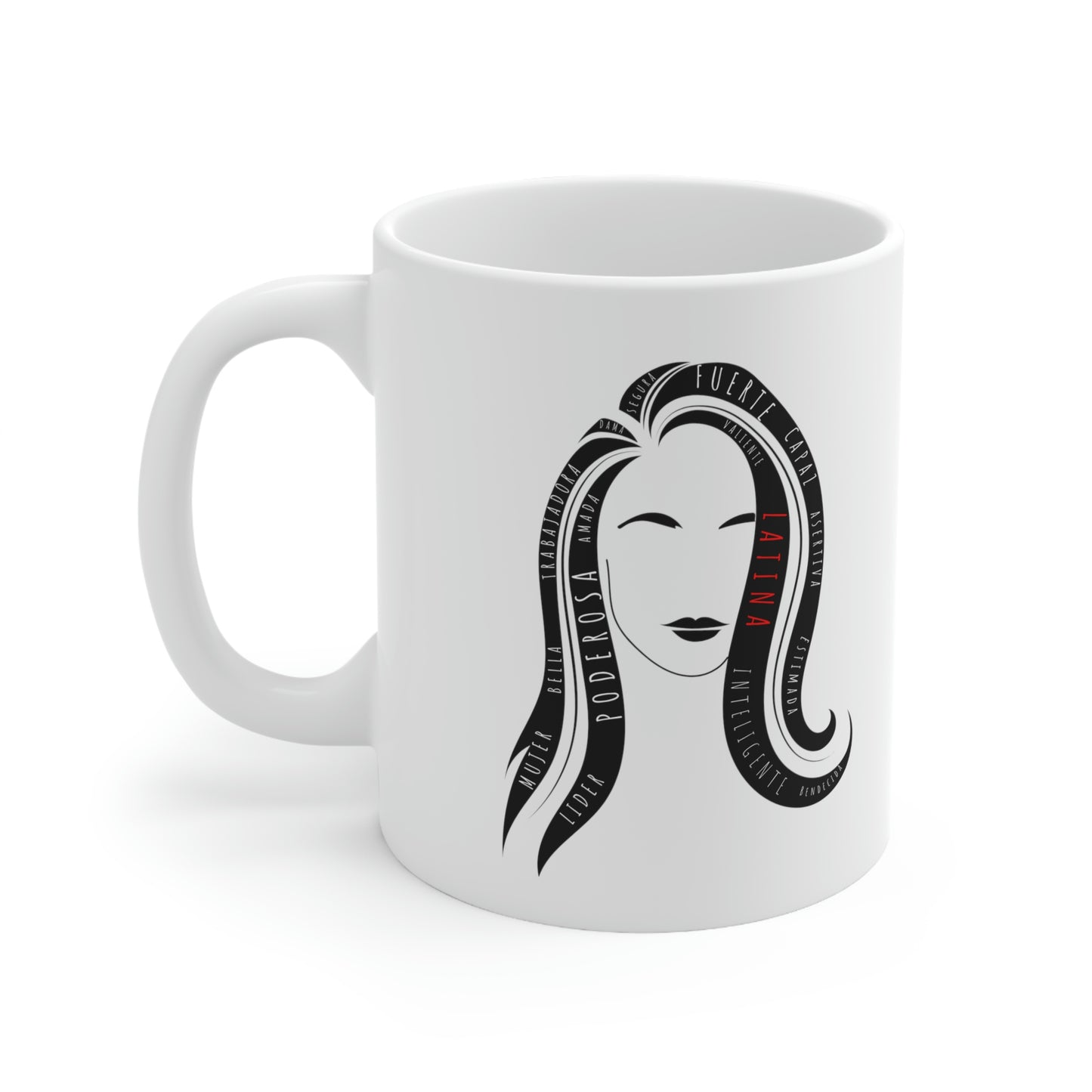 Fuerza Latina, Ceramic Mug 11oz