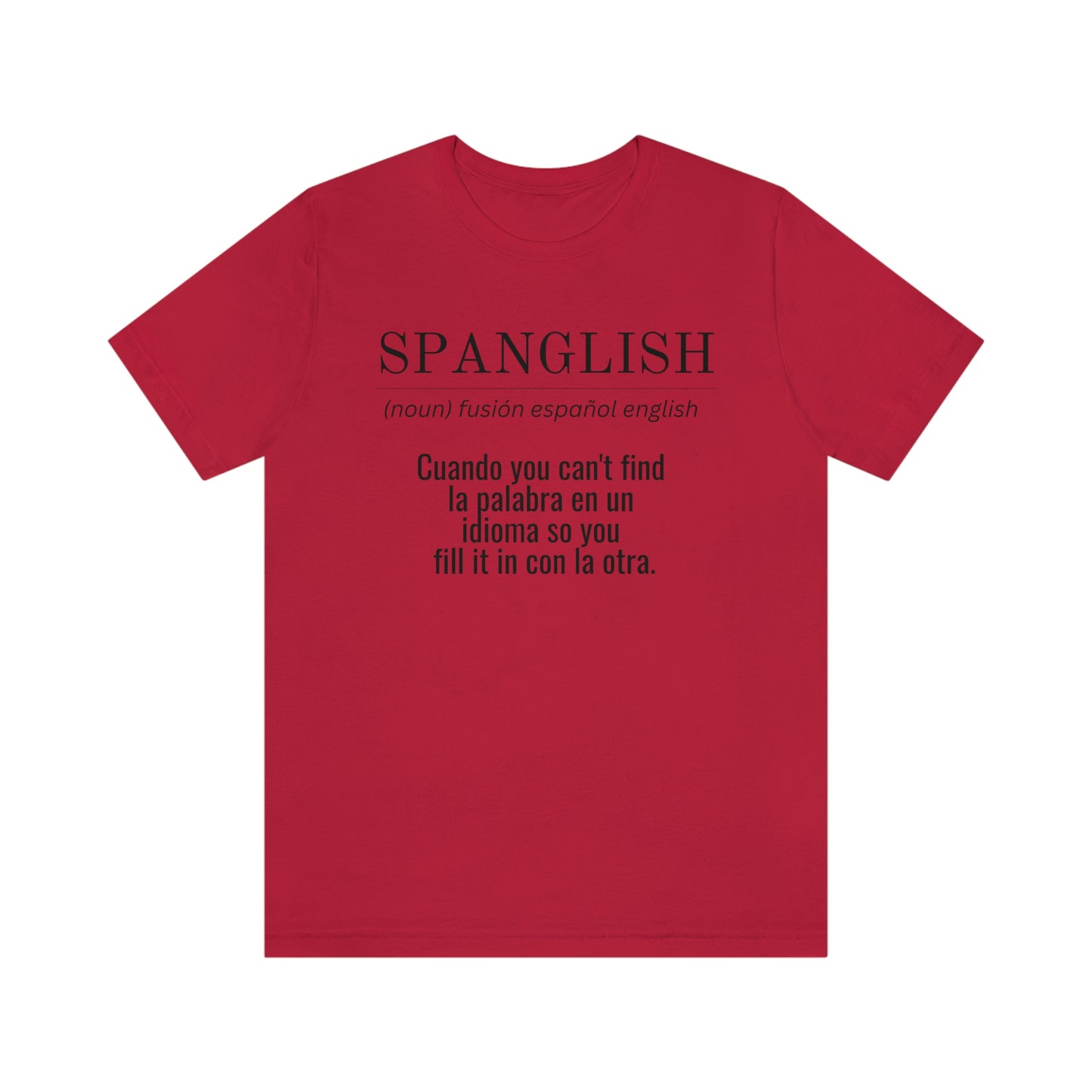 Spanglish Shirt