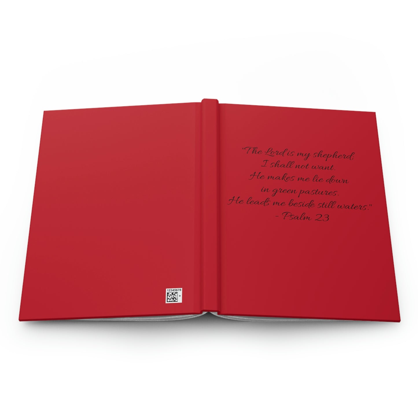 Psalm 23 Journal, Red