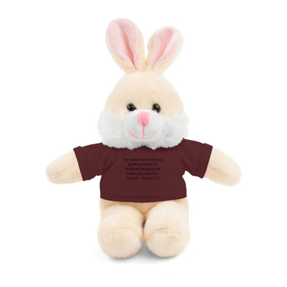 Psalm 23:2, Stuffed Animal with Tee