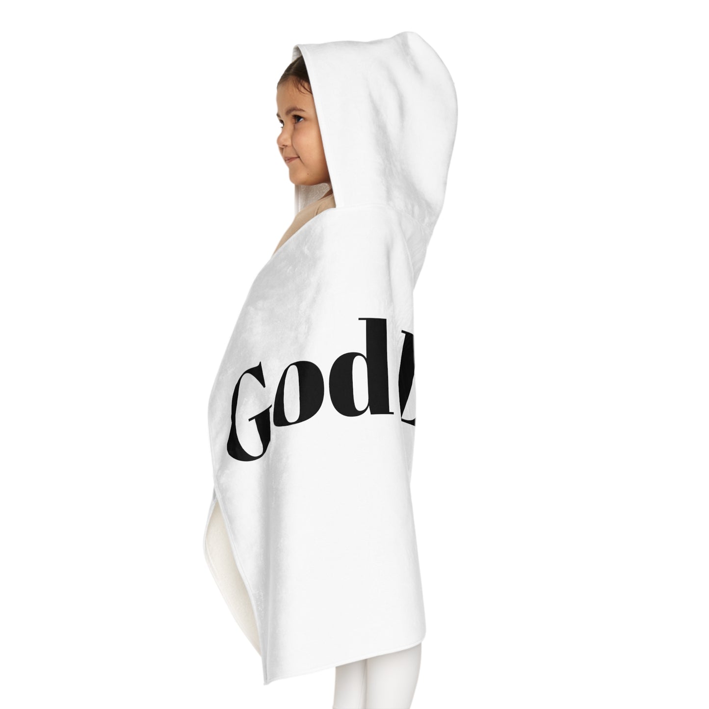 God Loves Me Youth Hooded Towel