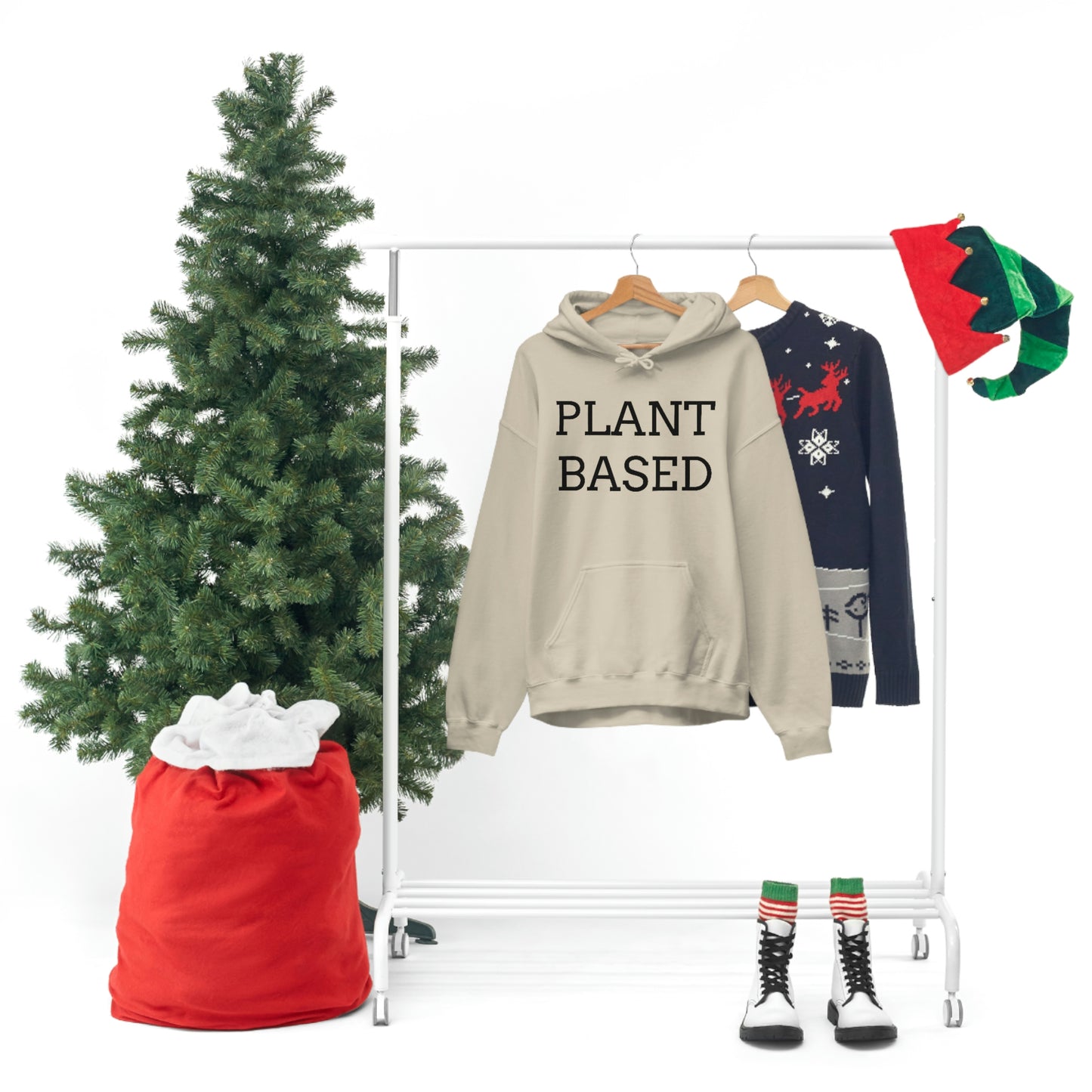 Plant Based, Hooded Sweatshirt