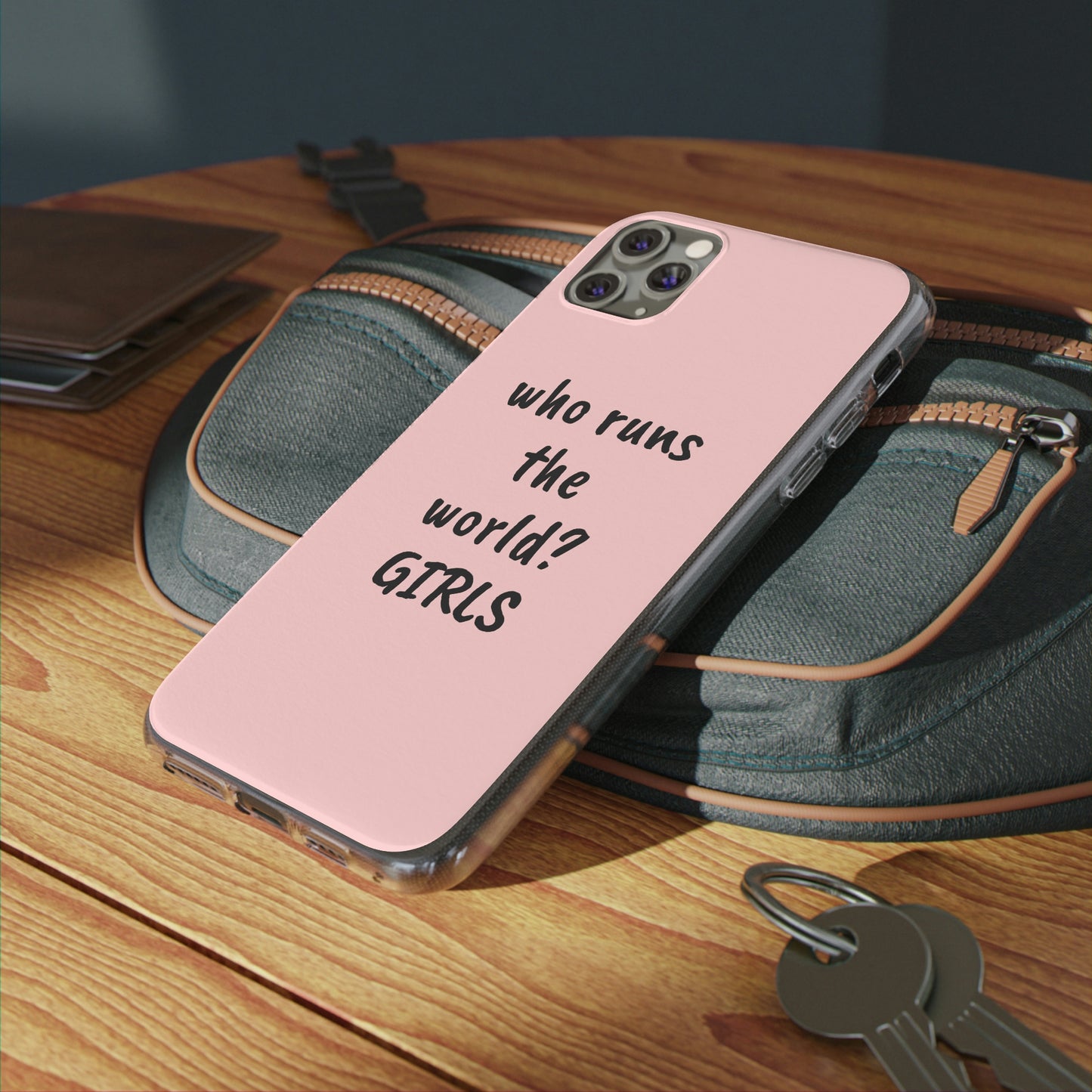 Who Runs The World, Silicone Phone Case