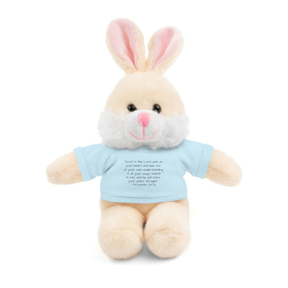 Proverbs 3:5-6, Stuffed Animal with Tee