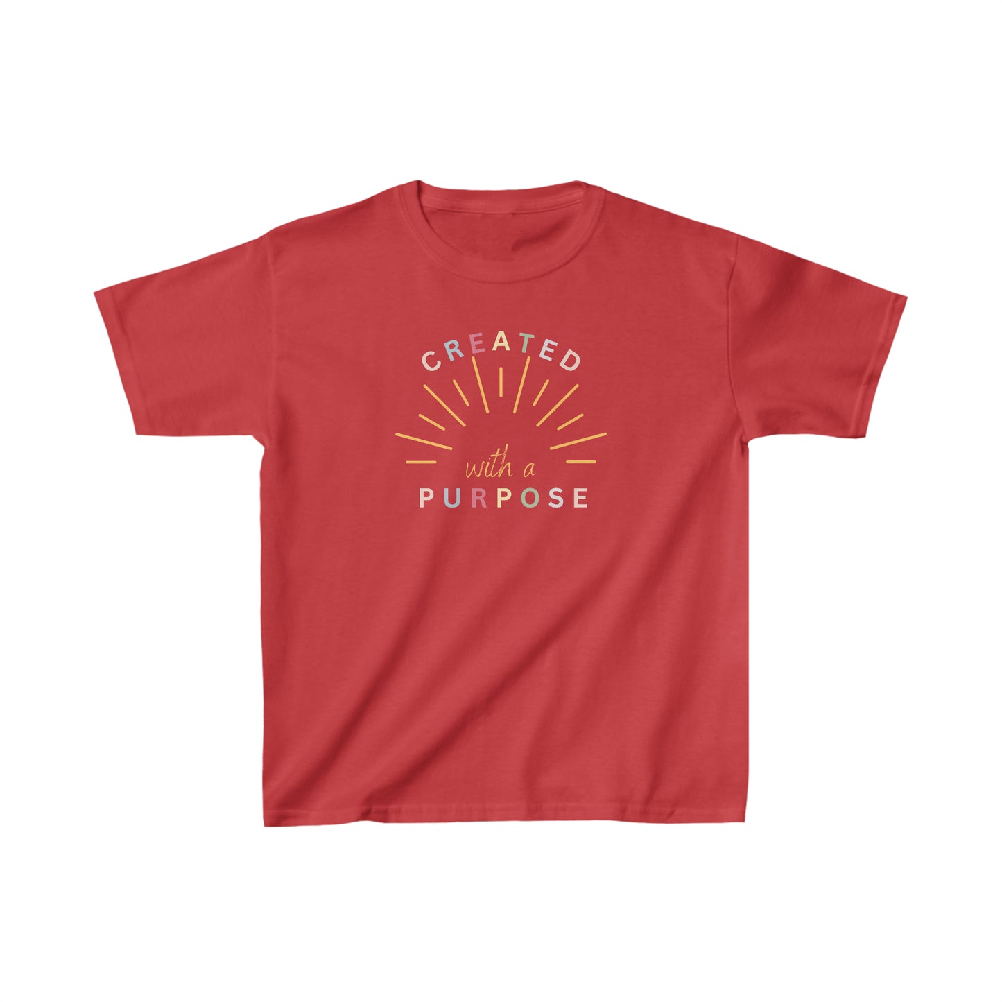 Created With A Purpose, Kids Tee