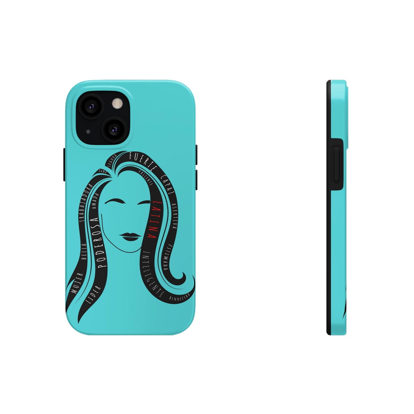 Fuerza Latina Blue Tough iPhone Case