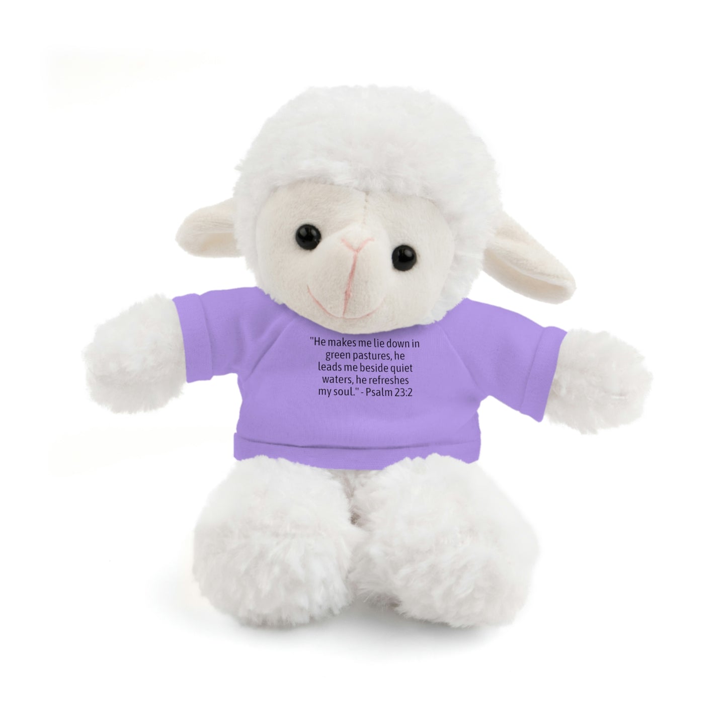 Psalm 23:2, Stuffed Animal with Tee