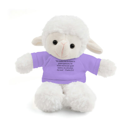 Psalm 23:2, Stuffed Animal with Tee