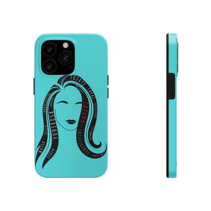 Fuerza Latina Blue Tough iPhone Case