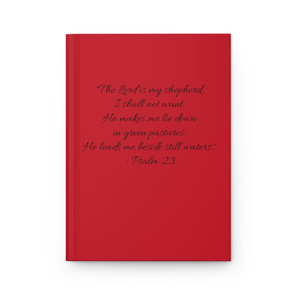 Psalm 23 Journal, Red