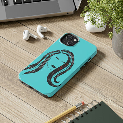 Fuerza Latina Blue Tough iPhone Case