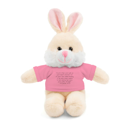 Proverbs 3:5-6, Stuffed Animal with Tee