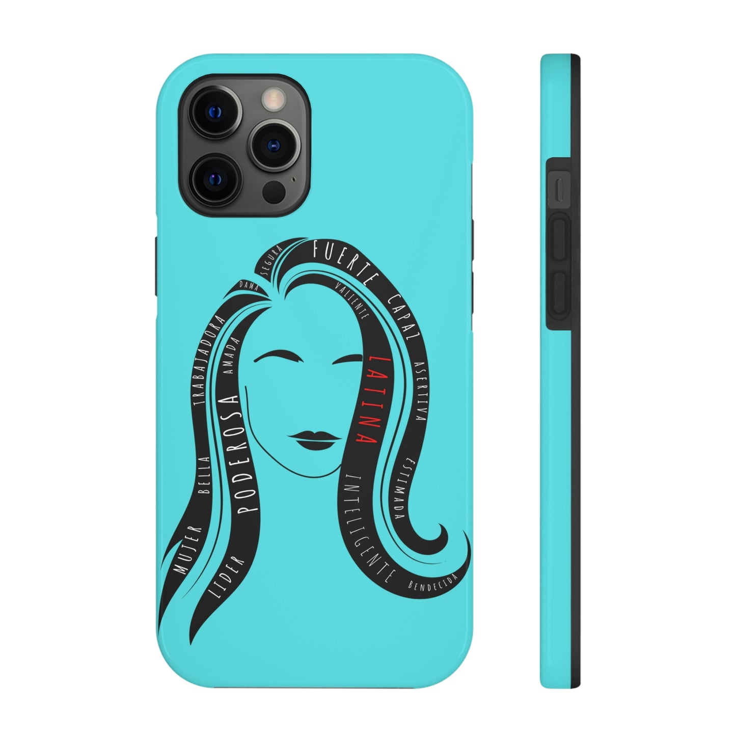 Fuerza Latina Blue Tough iPhone Case