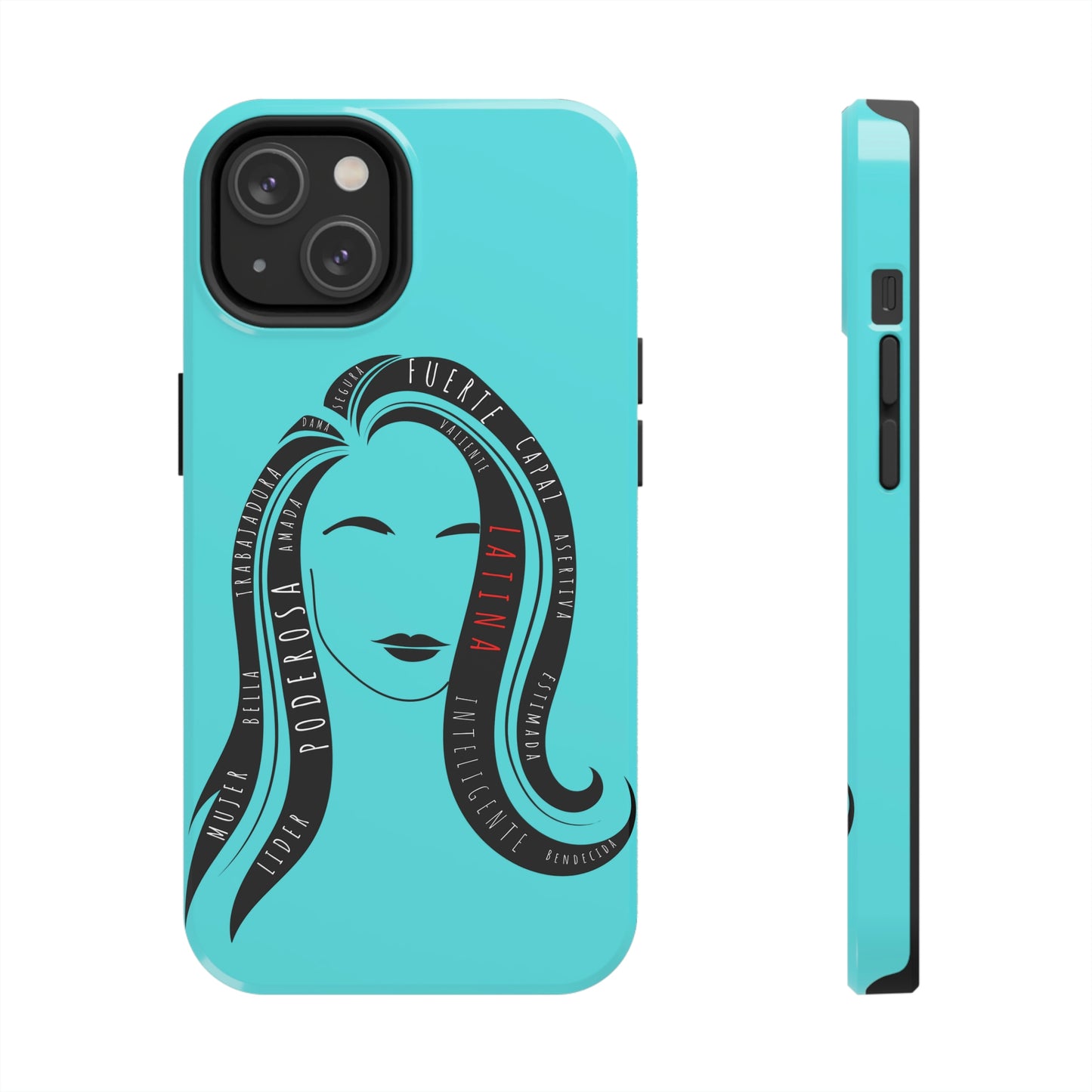 Fuerza Latina Blue Tough iPhone Case