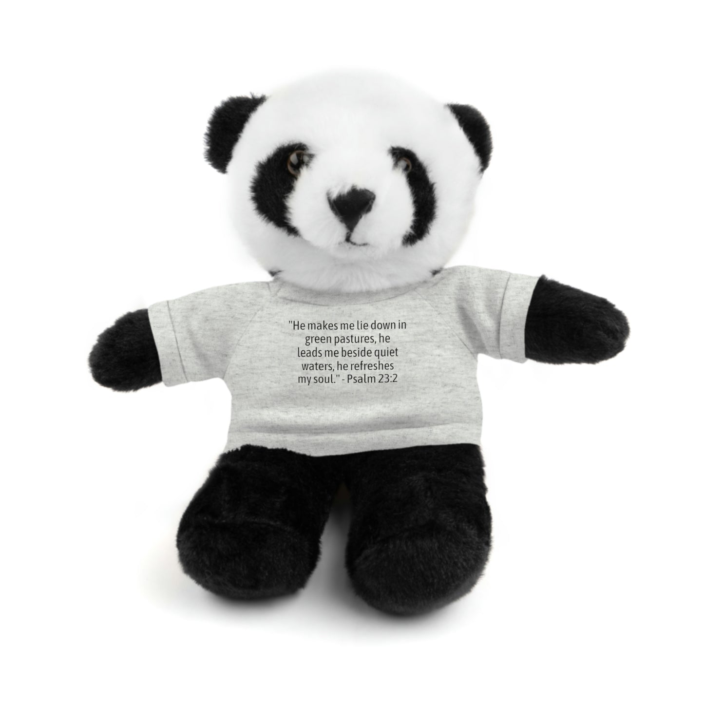 Psalm 23:2, Stuffed Animal with Tee